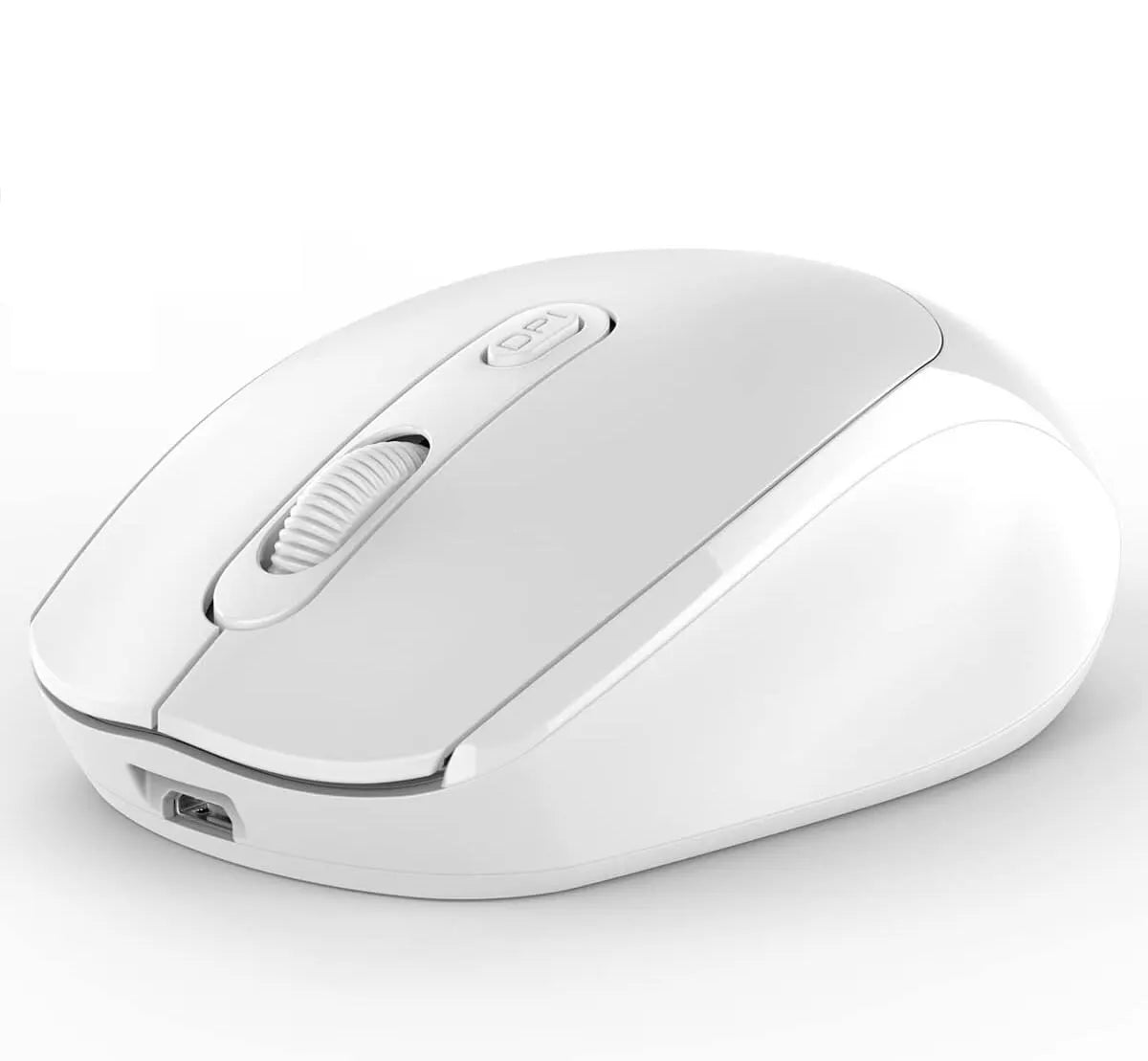 Wireless Mouse 2.4G Bluetooth Ergonomic Optical PC Laptop Cordless Mice for Windows Computer Office